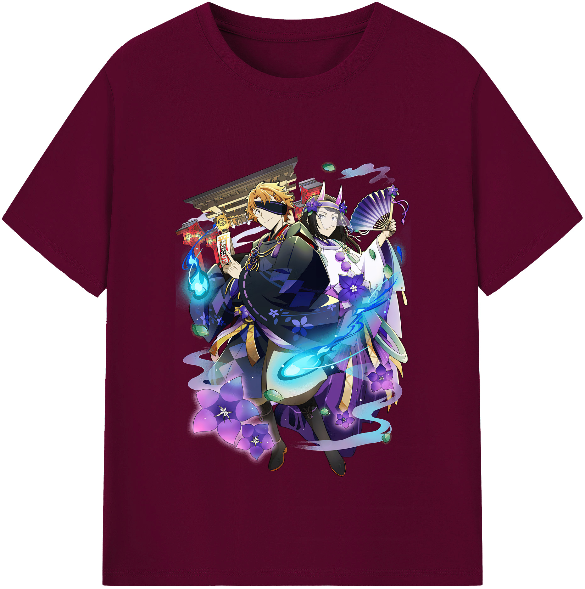 （画像用） 文豪ストレイドッグス Bungo Stray Dogs レディースカジュアルプリントTシャツ（綿100％）
